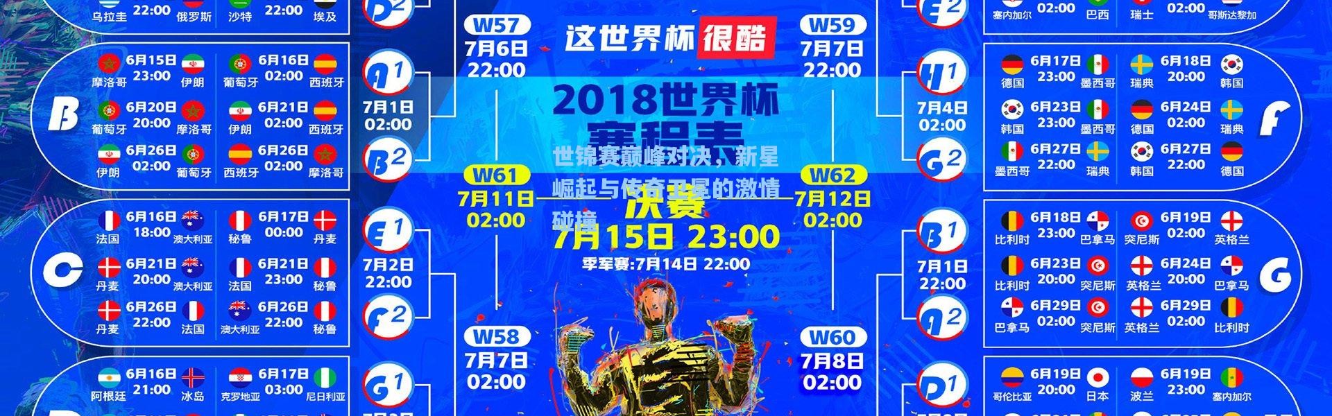 世锦赛巅峰对决，新星崛起与传奇卫冕的激情碰撞